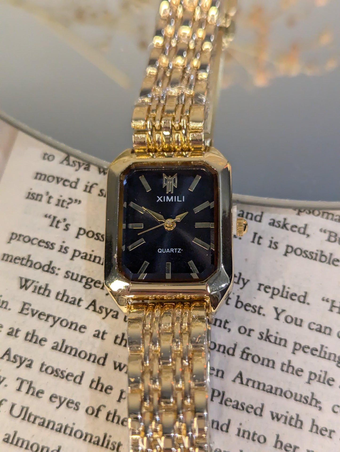 Onyx Dial Watch