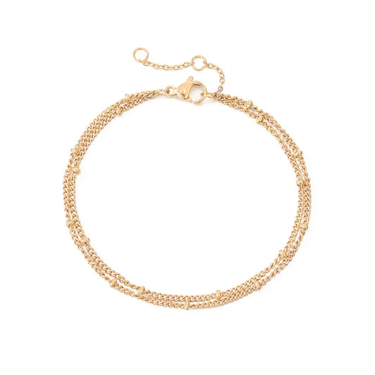 Duo Link Chain Bracelet